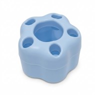 Suport periute dinti si pasta de dinti plastic organizator baie 10 cm 